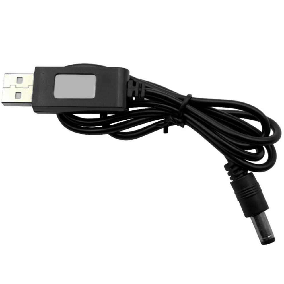 Usb Charging Cable For 3.7V Lithium Batteries Build-In Intelligent Chip Protections Board High Current Charging 5.5 Round Head Light 7751660199735