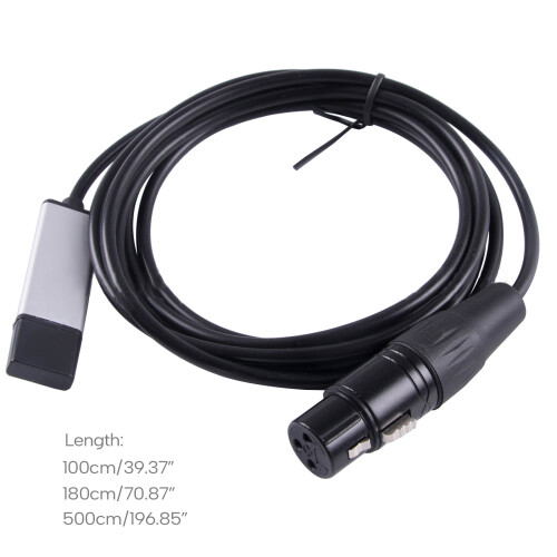 USB DMX512 Interface Adapter Control Stage Lighting Controller Dimmer Led 500cm 1