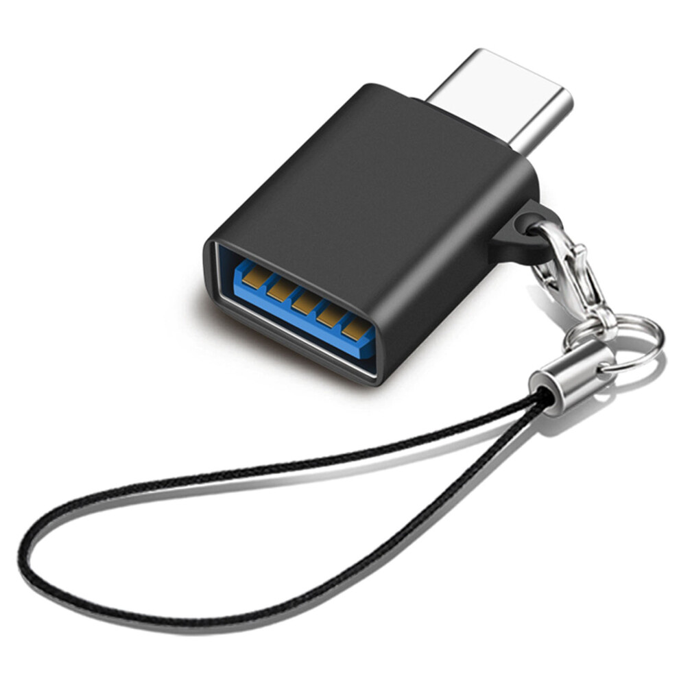 Usb C To Usb 3.2 10Gbps Adapter Usb C Male To Usb 3.2 Female Adapter Adapter Extension Connector For Laptop Black 7751680211585