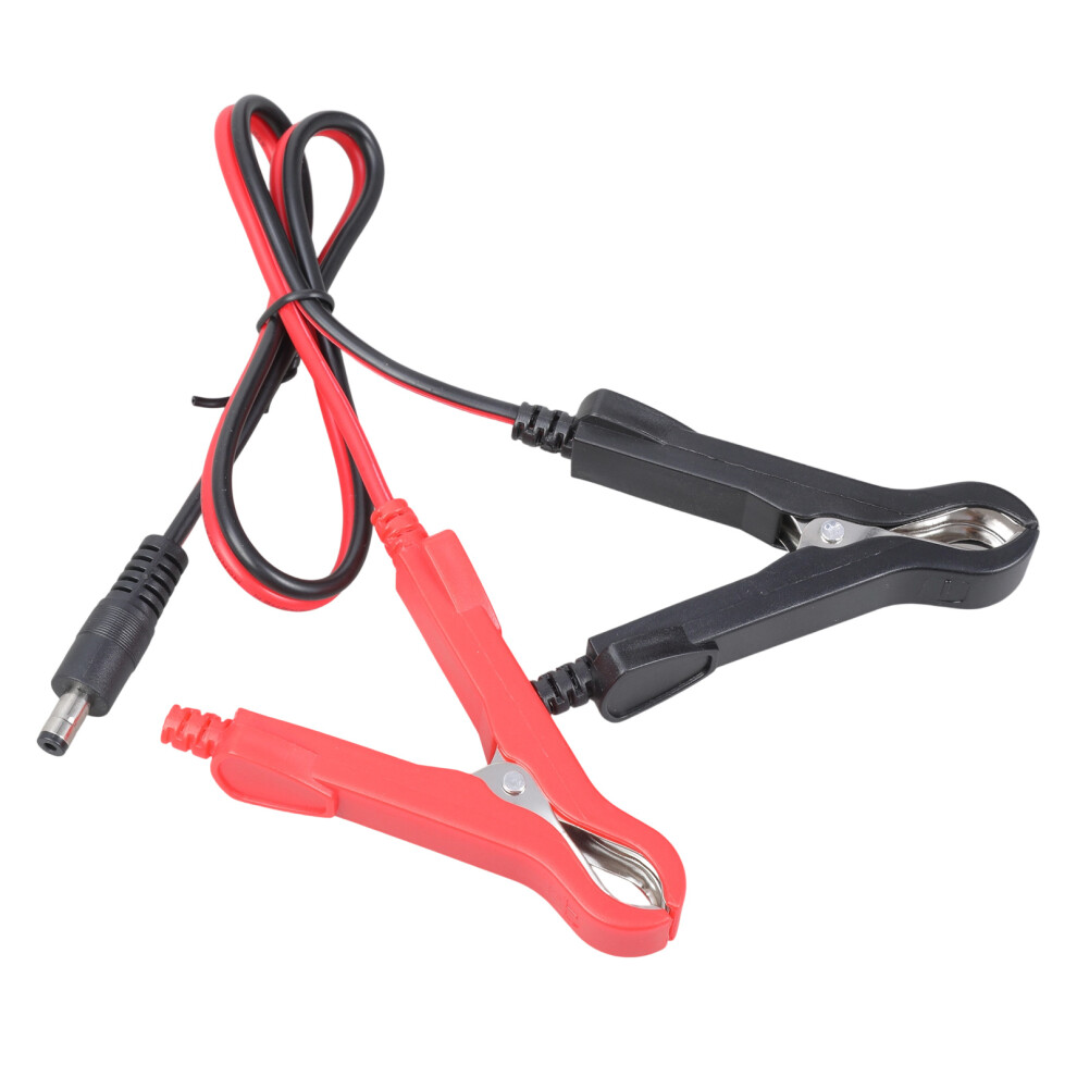 Power Extension Cable 5.5X2.1mm Male Plug To Alligators Clip Cord Connector For Led Strips Cctv High Current Connection 50Cm Light 7751680219277