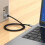 Type C Printer Cable USB C to USB B Male Fast Speed Cord for Printers Scanners and Controller Devices 1m 2