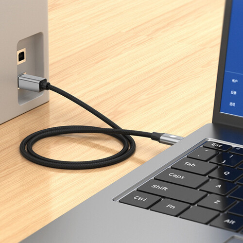 Type C Printer Cable USB C to USB B Male Fast Speed Cord for Printers Scanners and Controller Devices 1m 1