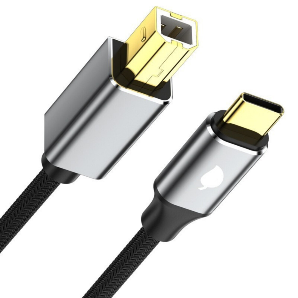 Type C Printer Cable Usb C To Usb B Male Fast Speed Cord For Printers Scanners And Controller Devices 2M 7751680216818