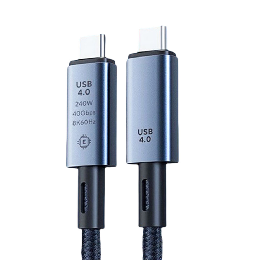 Usb Type C To Type C Cable For 8K Video And 240W Fast Charging Typec Cord Compatibles Phones Tablets And More 1.5M 7751680218010