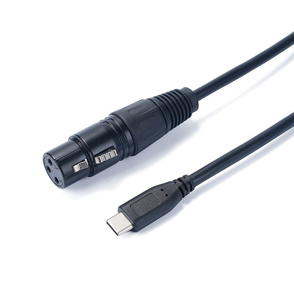Usb Type C To 3Pin Xlrs Male Female Connectors Microphones Cable, Balanced Sound Cord For Mixers And Amplifiers Typec Transfer 7751680216276