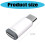 Upgrades Connector to Type C Adapter Fast Charging & Data Transfer for Phone  16 1pc 5