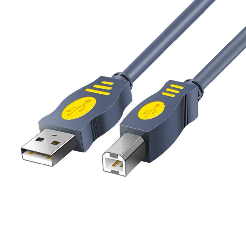 Usb2.0 To Type B Printer Cable Highly Speed Data Transfer With Builts In Ferrite Cores For Interferences Reduction 10M 7751680217945