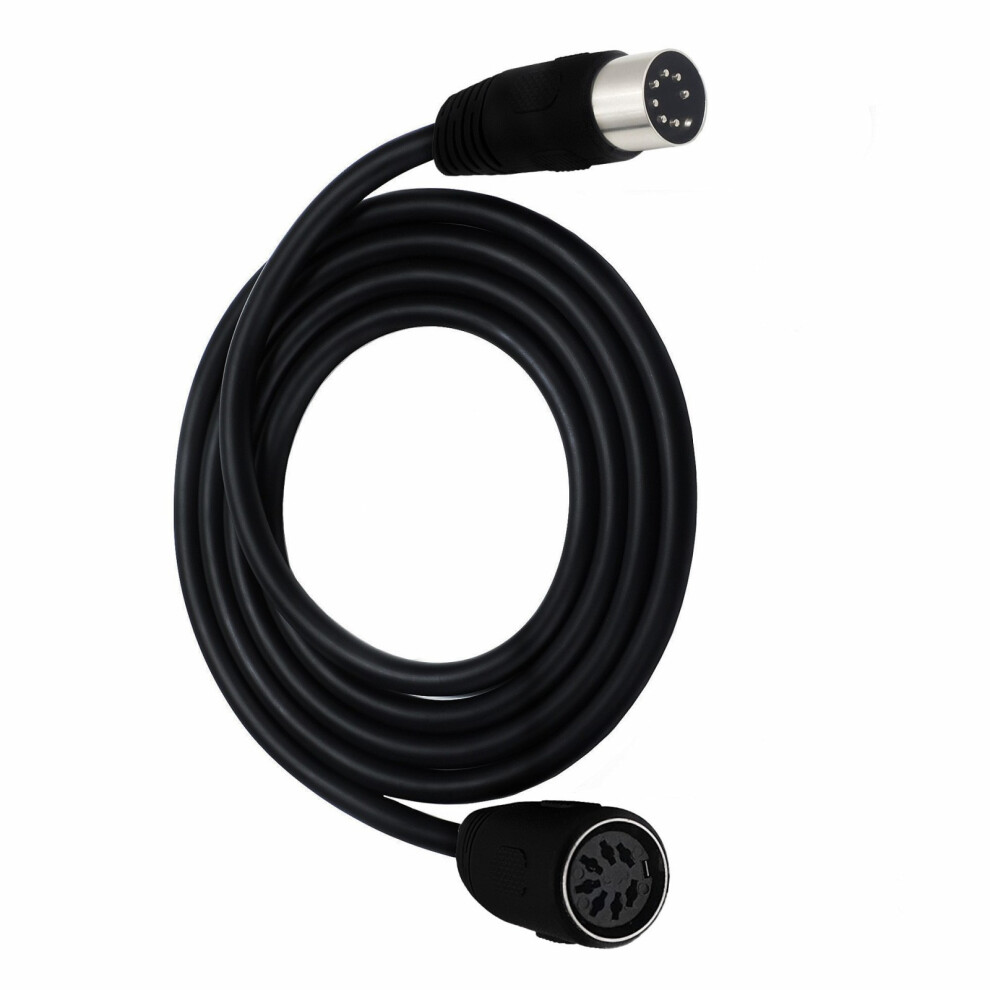 7Pin Din Cable 7Pin Din Male To Female Extension Cable Professional Extender Cord For Professional Stereo Systems 1M 7751680218980