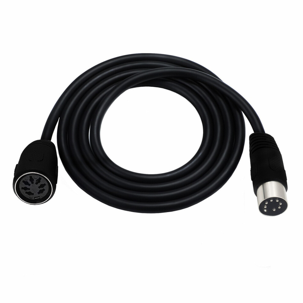 7Pin Din Cable 7Pin Din Male To Female Extension Cable Professional Extender Cord For Professional Stereo Systems 7751680219000