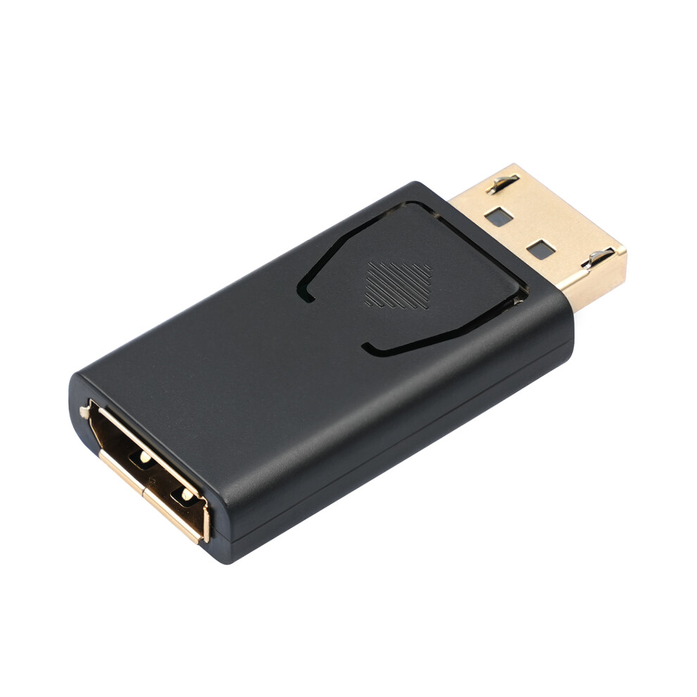 Dp1.2 Male To Female Extension Adapter Displayport Converter 4K 144Hz Video Transmission For Computer 7751660203180