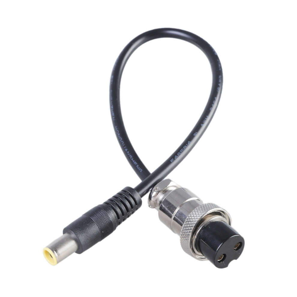 Dc7909 Male To Gx20 Female Aviation Power Cable 31Cm Supports 10A 150W For Outdoor Energy Storage And Solar Panel 7751660204552