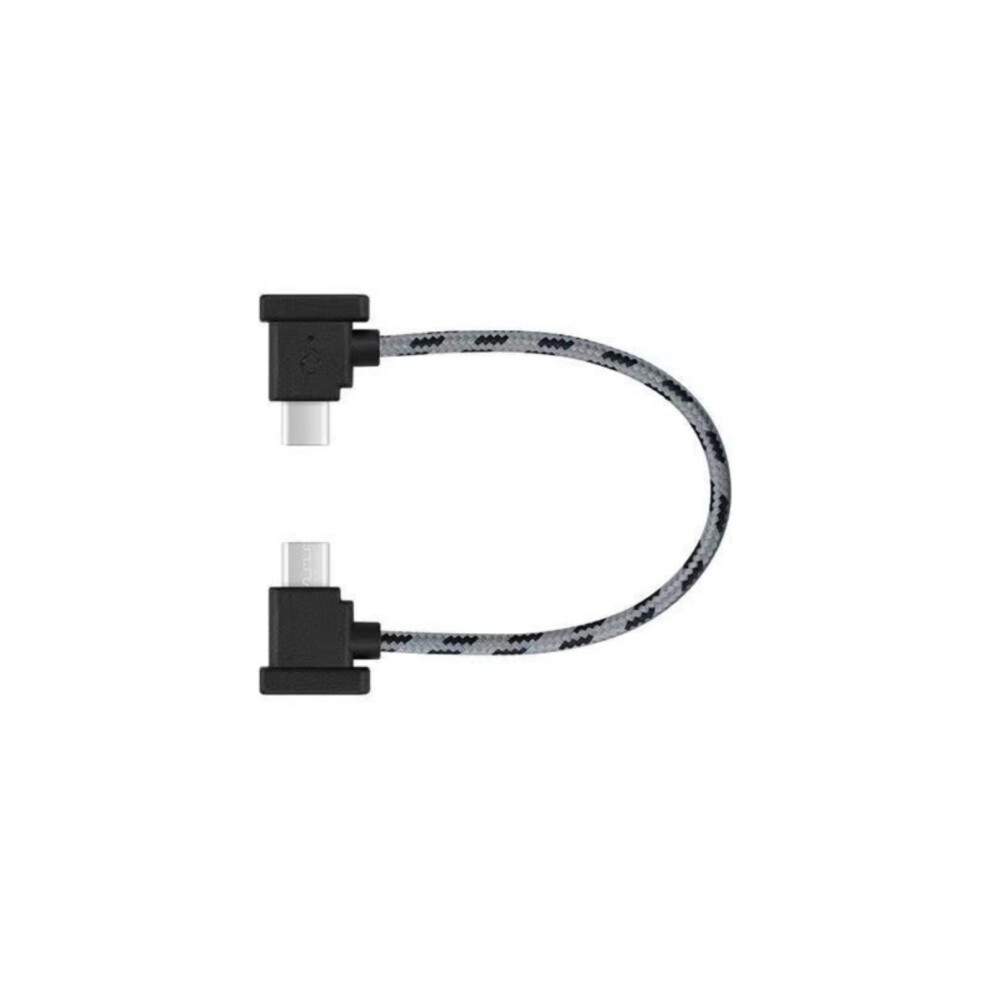 90 Degree Remote Controller Data Sync Cord Usb C To Usb 5Pin Power Cable Braided Wire For Air 2 0.3M Black 7751680218638