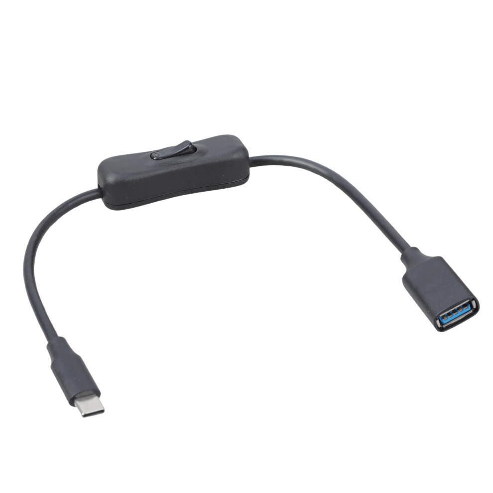 Usb C Otgs Host Cable With Switches Button For Switches Smartphones Tablets Fast Speed Data Transfer 5Gbps 0.3M 7751660204422
