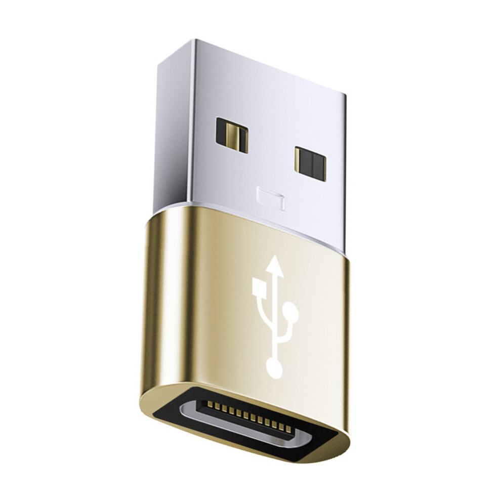 Aluminum Alloy Type C To Usb Adapter Usb C Female To Usb Male Adapter For Efficient Data Transfer And Charging Glod 7751660201919