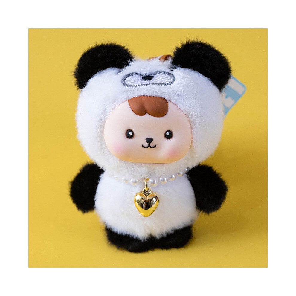 (Bear )Lindo Llavero De Felpa Para MuñEca De Pvc Con DiseñO De Formas De Panda Y Conejo Para Regalos-image