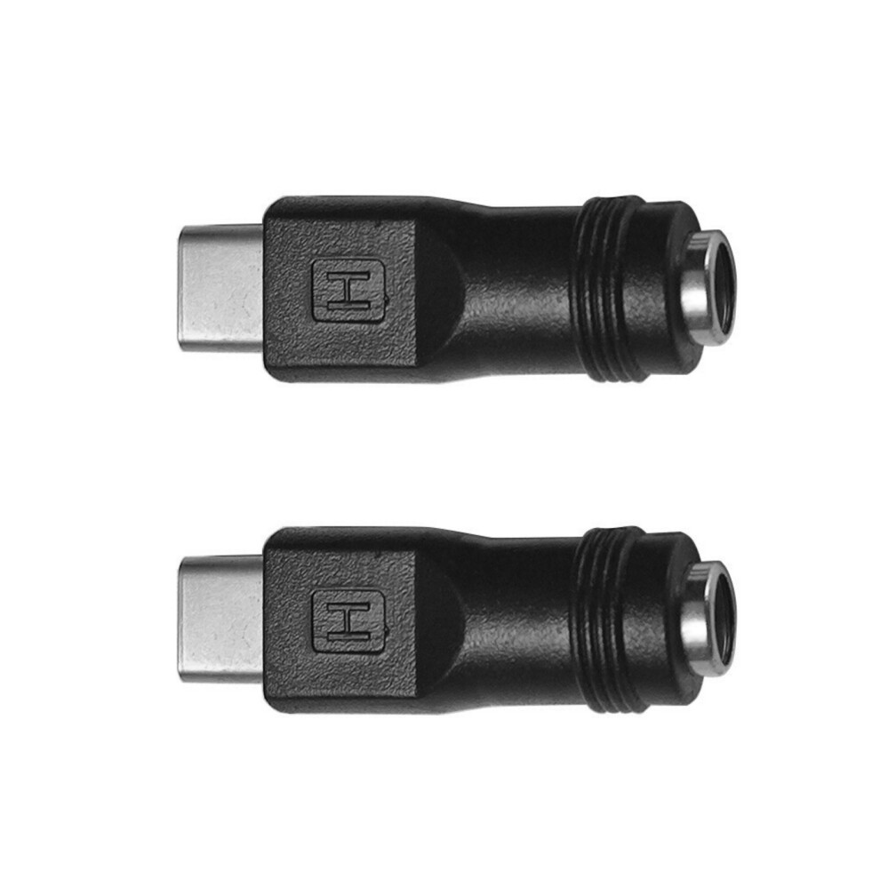 2/1Pack Type C Power Adapter Type C Male To Dc5.5x2.1mm Female Power Adapter For Charging Device Dc5521/Usb C Connectors 2Pc 7751660201285