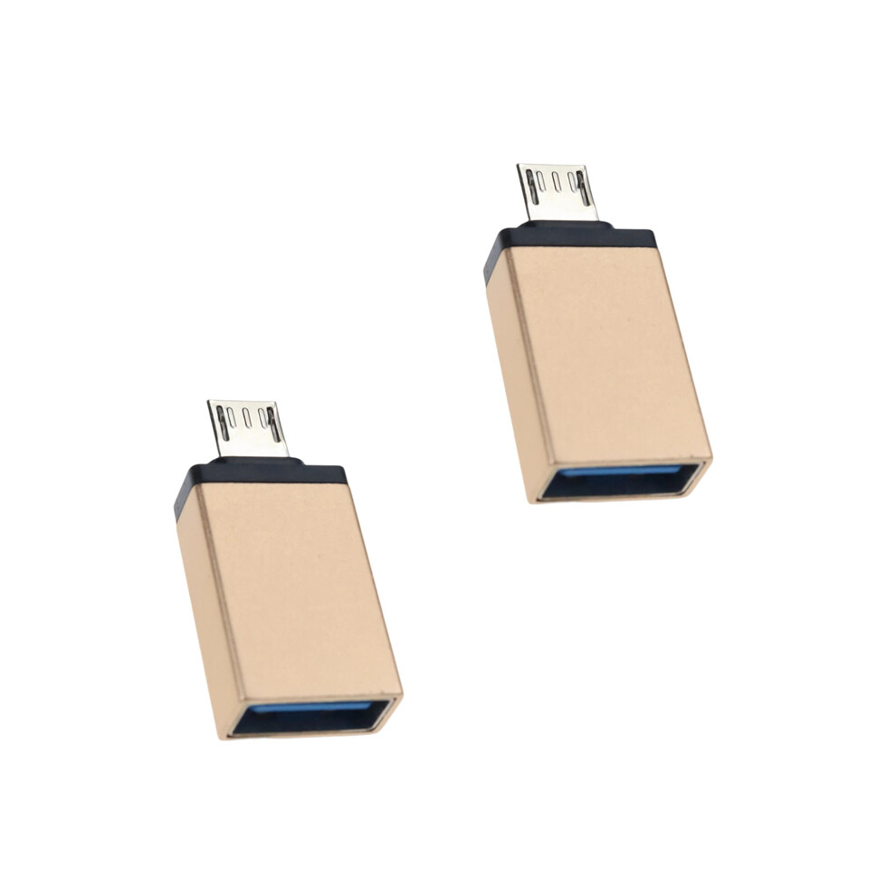 Pack Of 2 Usb C To Usb3.0 Adapter Usb C Male To Usb3.0 Female Adapter Type C Female To A Male Converters Data Syncing Glod 7751660201636