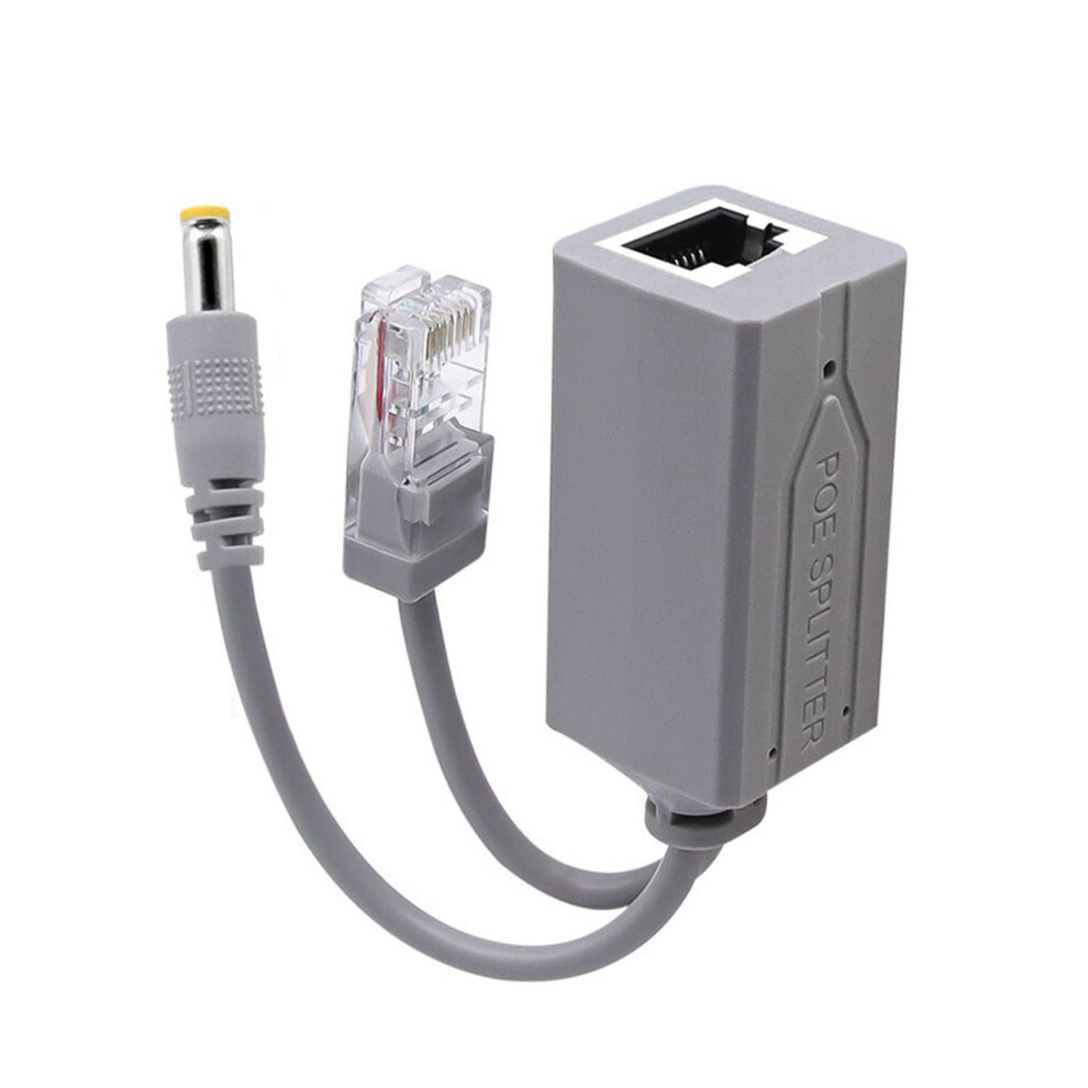 48V To 12V Stable Po Splitter With 5.5X2.1mm Interfaces Compact 48V To 12V Po Converter For Cameras & Internet Device 7751660203951