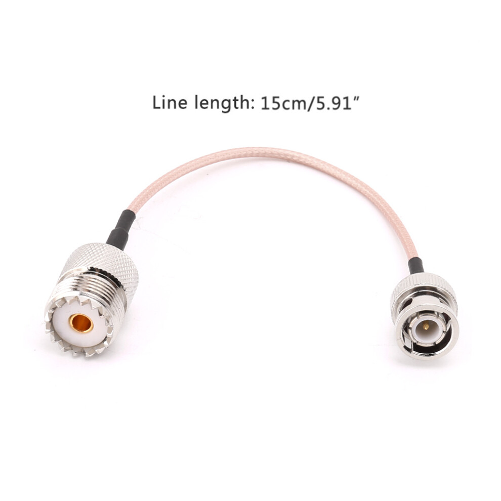 Uhf Female To Rg316 Pigtail Cable 15Cm Radio Coaxial Antenna Cabl 7732510009954