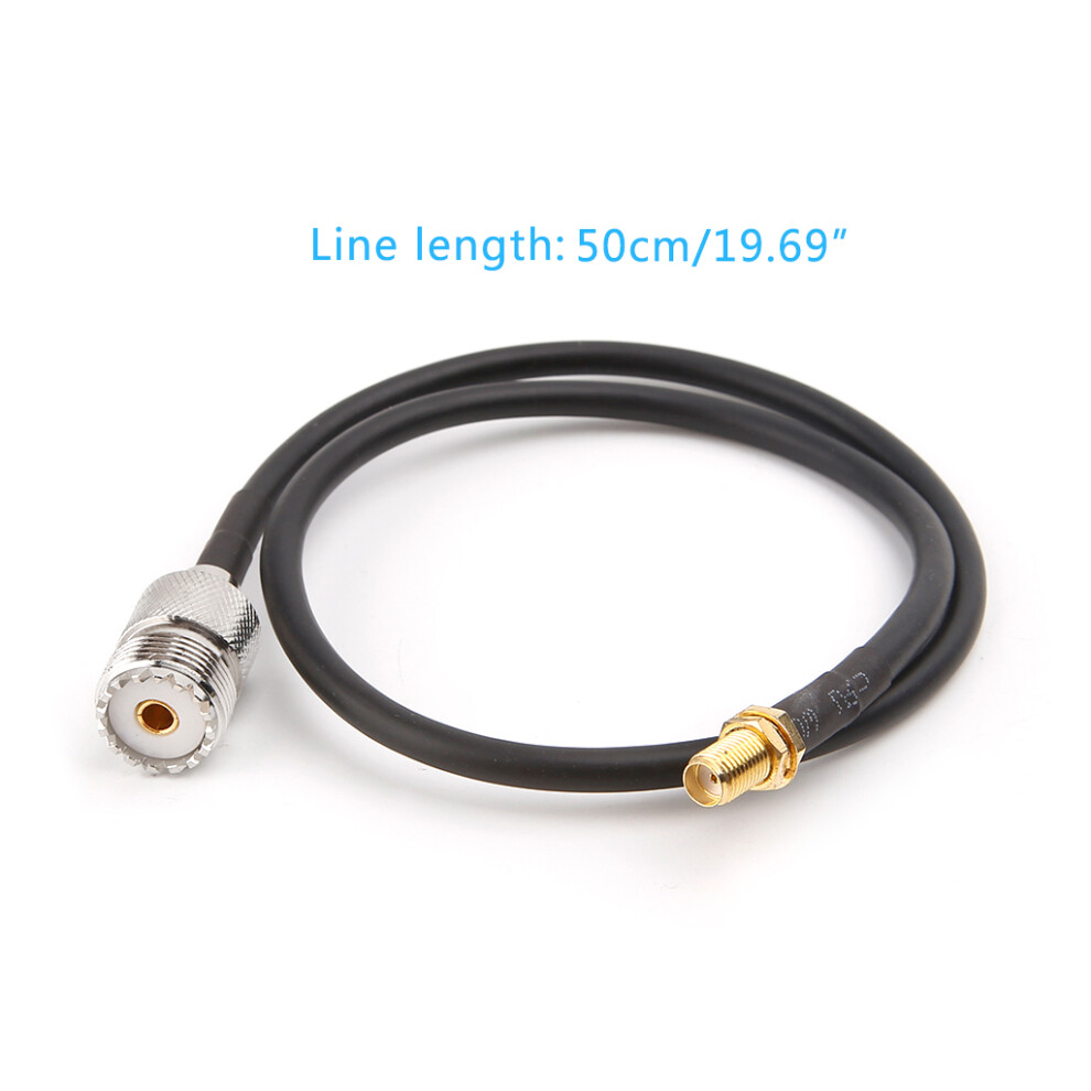 Female To Uhf Female Rg58 Pigtail Cable Coaxial Assembly Cabl 7732510009893