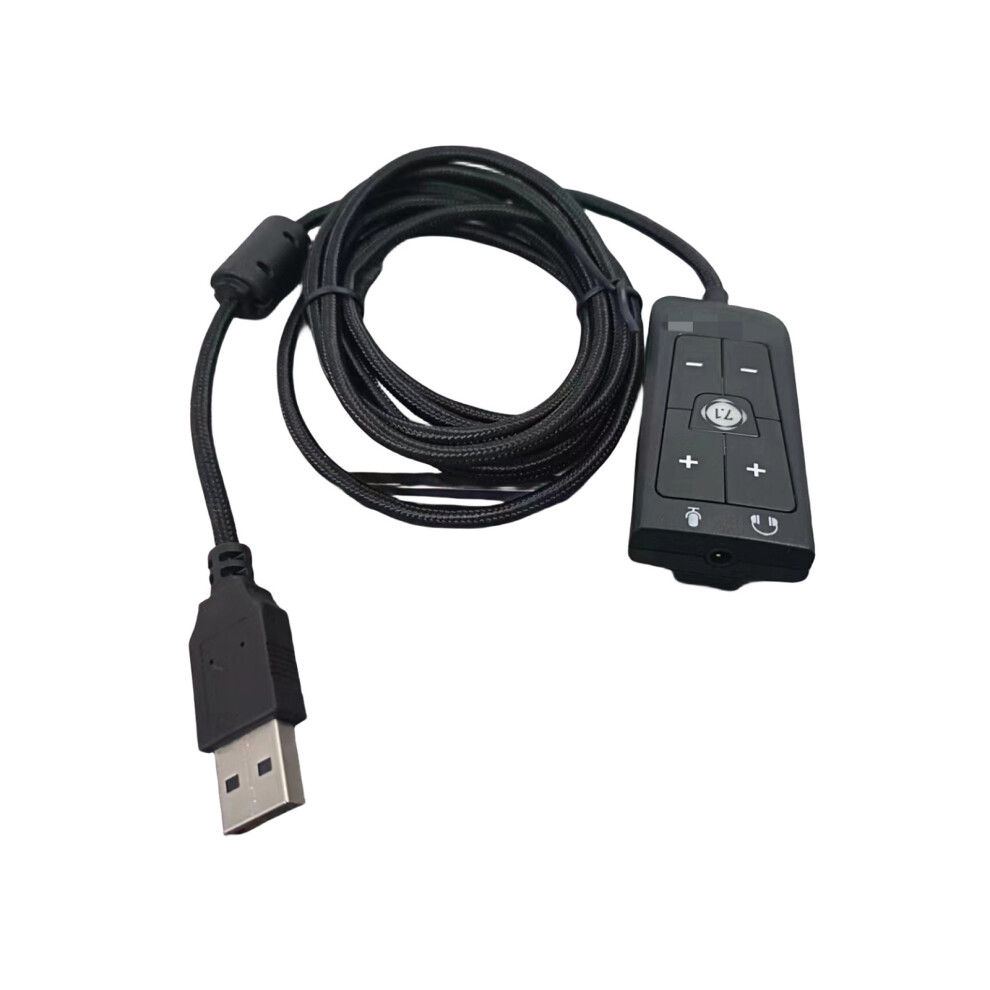 Immerse Yourself In Realistic Sound Usb Adapter External Sound Card 3.5Mm Mics For Cloud2 7.1 Headsets 7732510007158