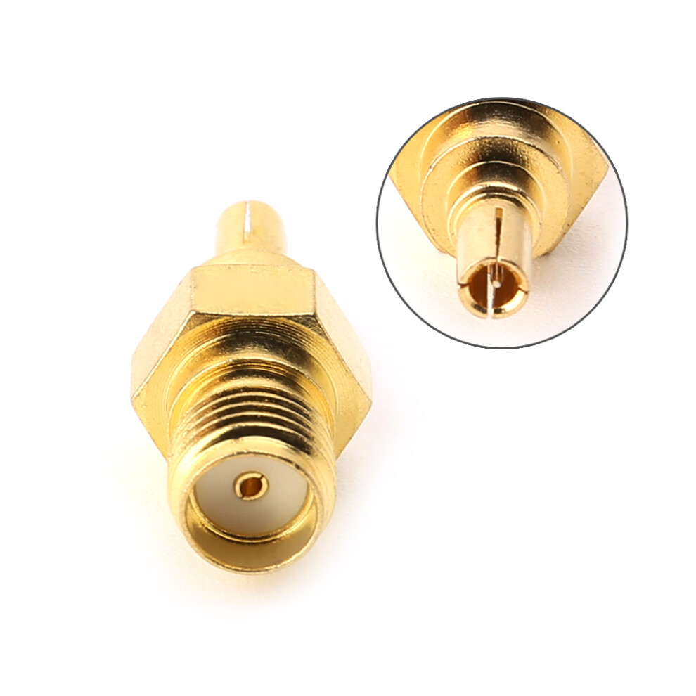 Crc9 Male Plug To Female Connector Coaxial Converter Adapter Straigh Gold 7732510009992