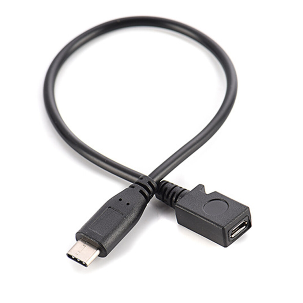 Usb Typec To Usb Cable, Usbc Male To Microusb Female Adapter Converter For Laptop Devices Charging Cable 7732510010622