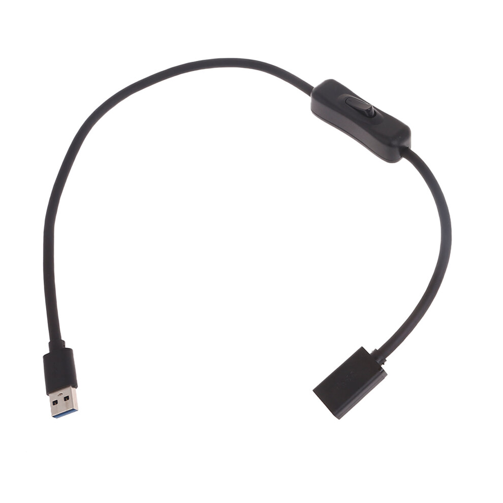 52Cm Usb3.0 Extension Cable Data Transmission With Switches Male To Female Extender Cord Data Transfer Line 7732510010912