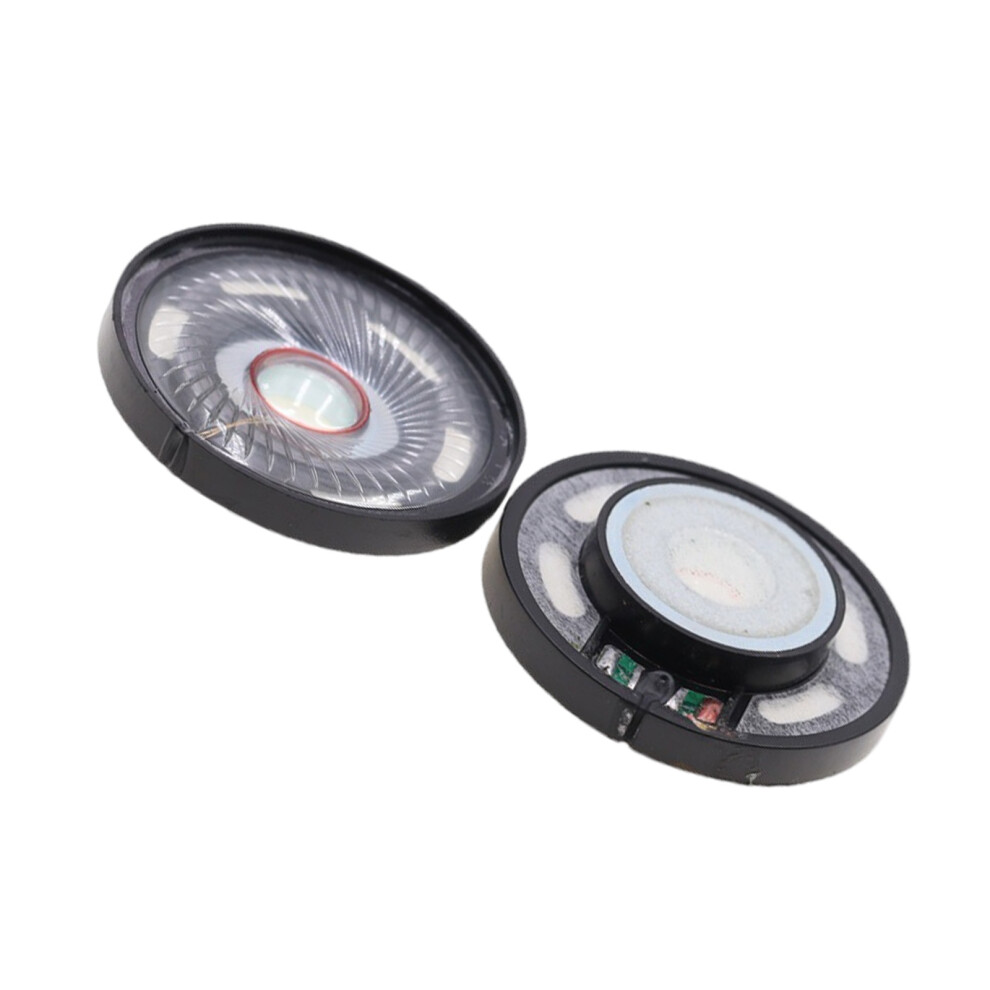 2Pcs 50Mm Headphone Speakers Headsets Driver 32Ohm 112Db Speakers Repair Parts For Headphones 50Mm Speakers Driver Black 7732510007660