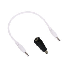 Extension Cable 3.5x1.35mm Male to Male Connector 5.5x2.5mm Adapter for CCTV Security Camera,LED Light