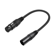 Professional 3Pin Male to 5Pin DMX512 Female Adapter Cables for Stage Lighting and Music