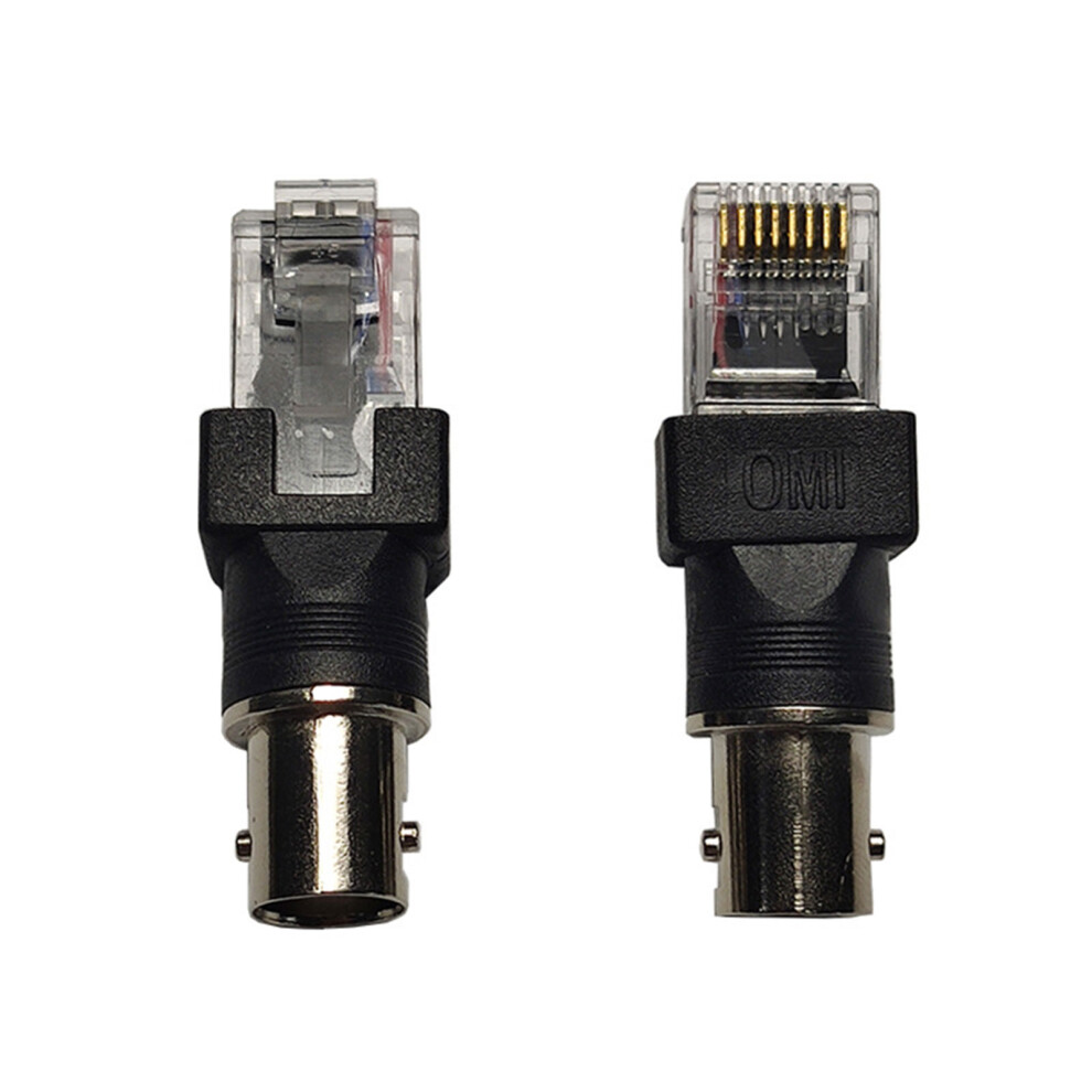 Bnc To Rj45 Converters Adapter Bnc Female To Rj45 Male Coaxial Coax Barrels Coupler Adapter Connectors For Line Tester 7732510012251