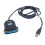 USB to CN36 Parallel Printer Cable, 1.80m Long High Speed Data Transfer Cord Wire for Computer to Printer Connection 5