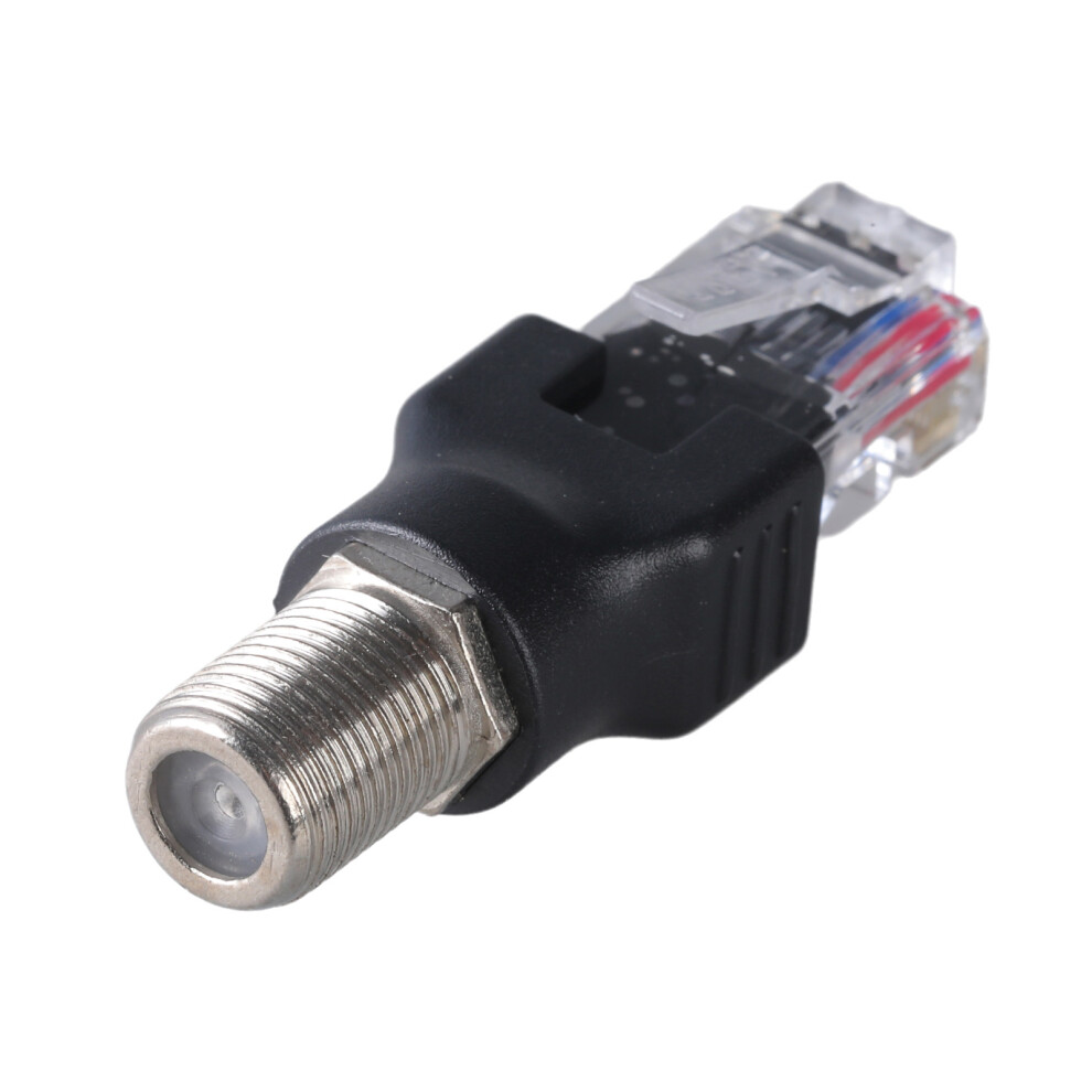 Ftype To Rj45 Converters Adapter Ftype Female To Rj45 Male Ethernet Coaxial Coupler Coax Adapters For Line Tester 7732510012268