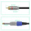 6.35mm to 2RCA Cable 6.35mm to 2RCA Computer-10m Black 10