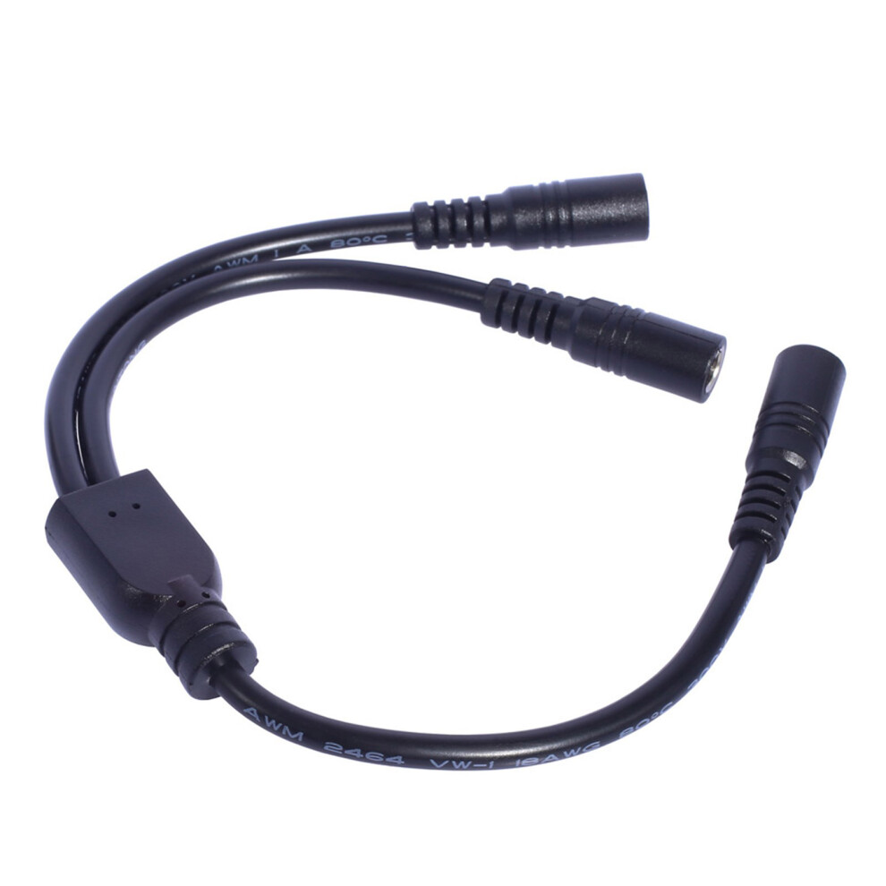 30Cm Dc5521 Y Splitter Power Cable Dc5.5x2.1mm 1Female To 2 Female Extension Power Cord For Cctv Led Light 7732510012312