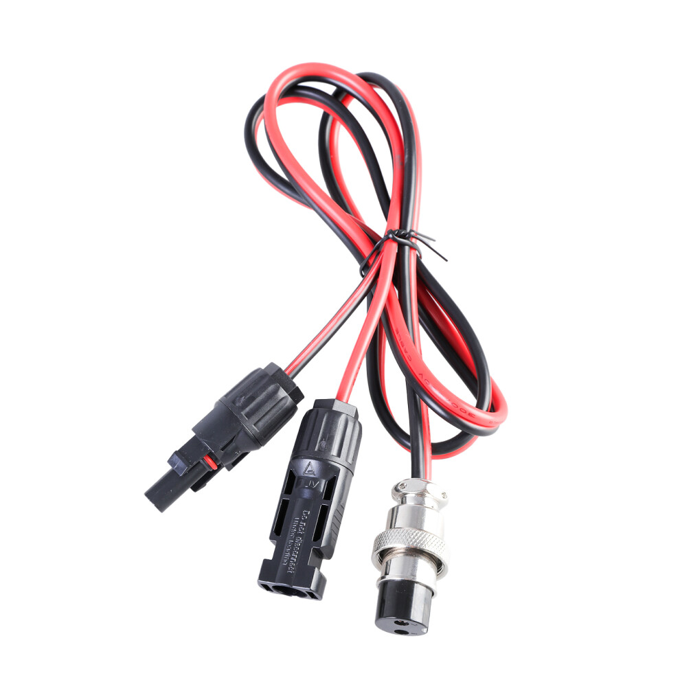 100Cm Multi-Contact 4 To Gx20 2Pin Aviation Power Cable 150W 10A Charging Wire For Outdoor Energy Storage & Solar Panel 7732510012237