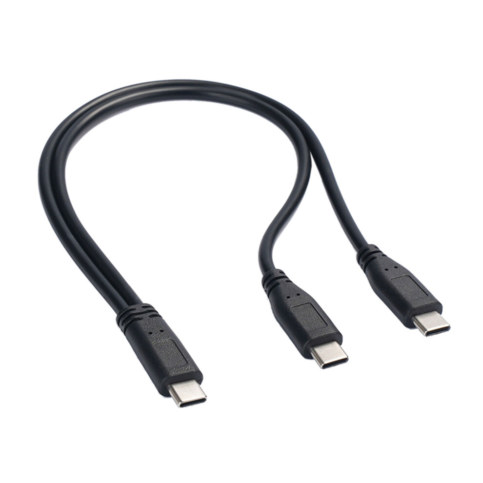 Usb C Splitter To Multiple Charging Cable Fast Charging Cord For Mobile And Electronics Devices Power Supply 30Cm Short 7732510012442