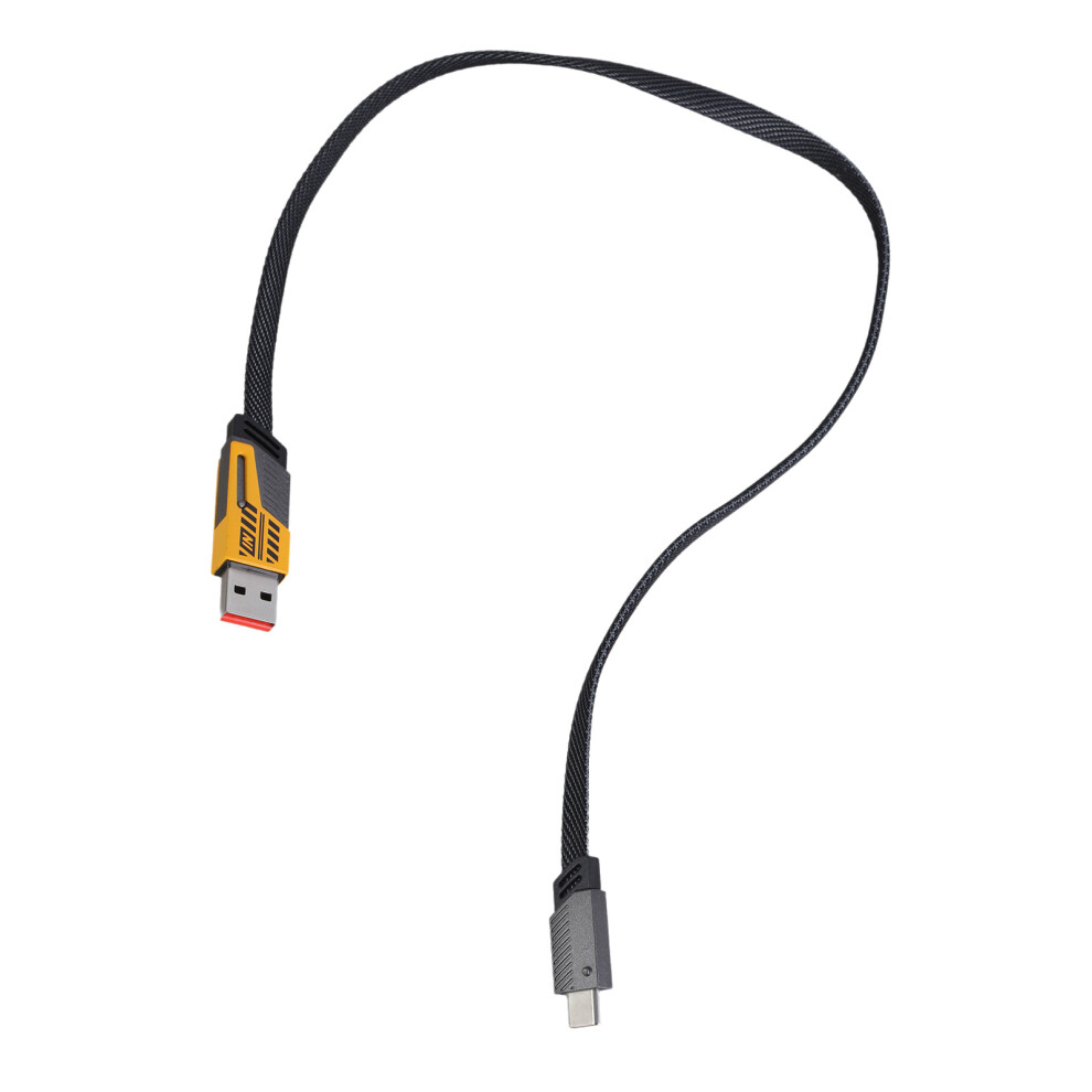 65W Fast Charging Type Usb To Type C 2 In 1 Power Supply Cable Wire 480Mbps Data Transfer 25Cm/50Cm Long 7732510012763