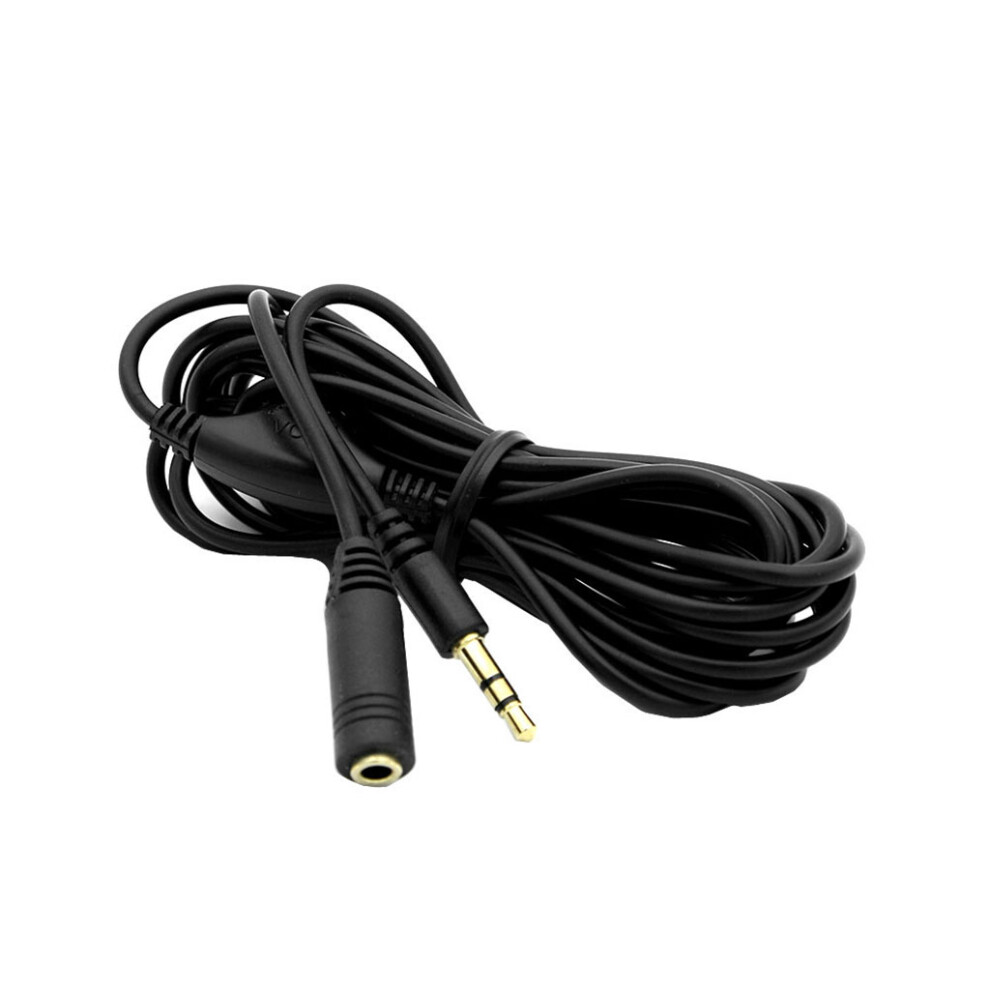 3Meter 3.5Mm Male To 3.5Mm Female Cable For Computer Tablet Earphone Multipurpose Cable With Control 7732510013524