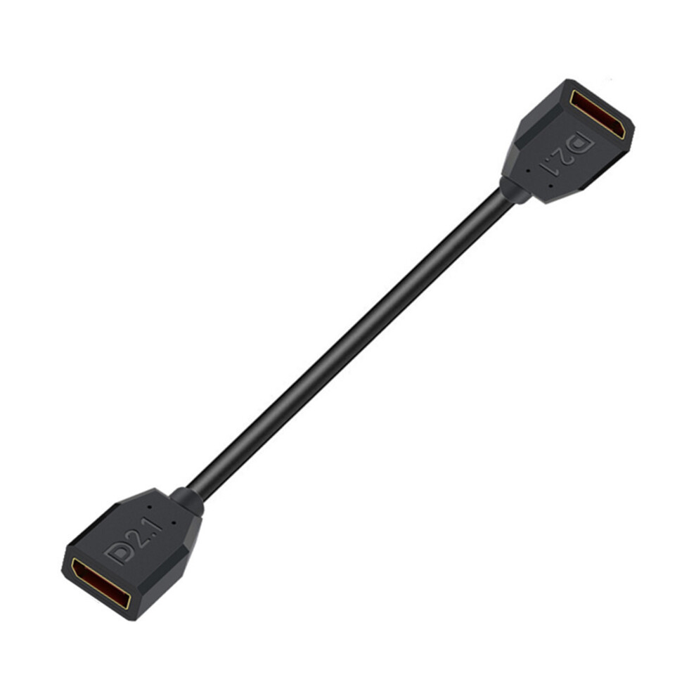 Displayport 2.1 Cable 16K@30Hz 8K@120Hz 4K@240Hz Displayport Female To Female 52Gbps Extension Cable For Video Pc Laptop 7732510013494