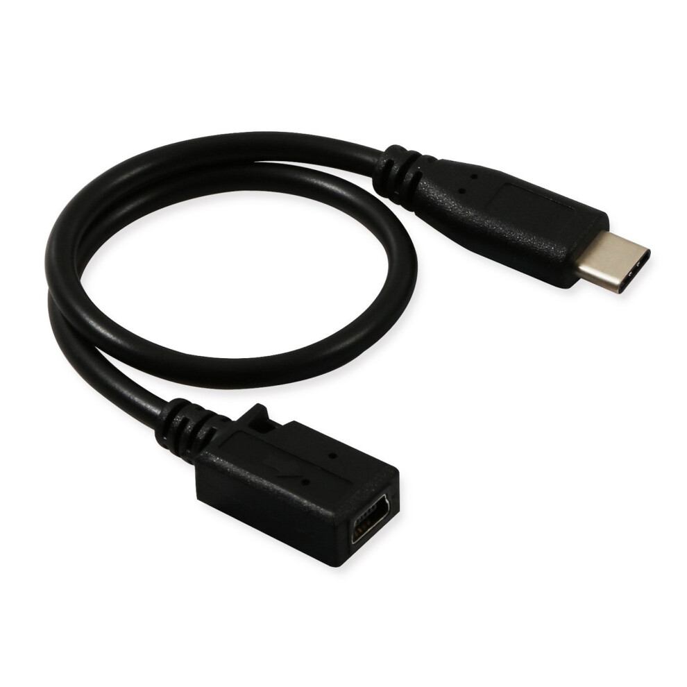 Usb 5Pin Female To Type C Male Conversion Adapter Cable Converter Wire 5V2a Charging & 480Mbps Data Transmission 7732510011568
