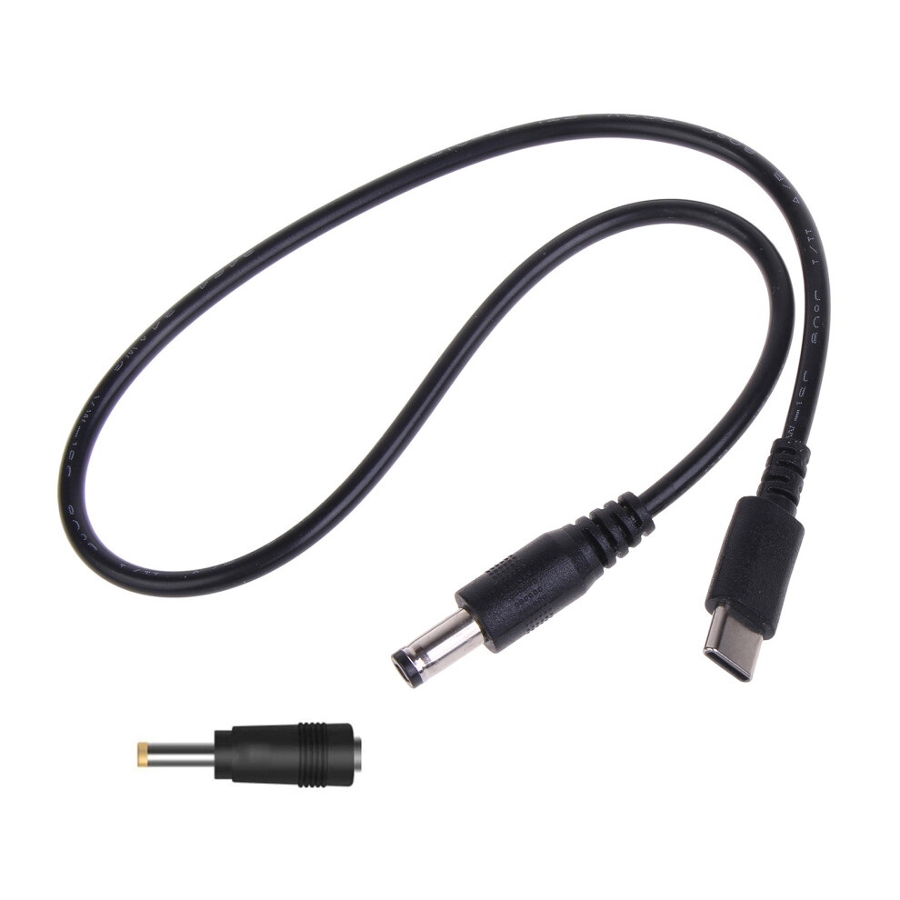 Usb C To 5.5X2.1mm Power Cord Charging Cable Wire With 4.0X1.7mm Connector Adapter For Led Fan Routers And More Light 7732510011780