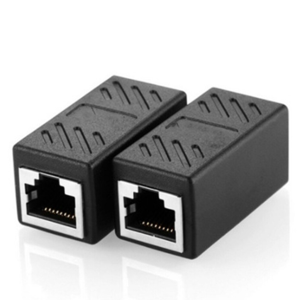 Ethernet Rj45 Female To Female Cat6 Cable Joiner Coupler Extender Cable Connector Adapter 7732510014224