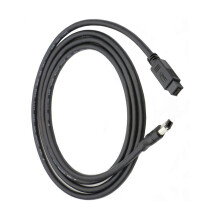 Firewires Cable IEEE1394 6 Pin Male to 9Pin Male Adapter for Printers Scanners and Hard Drives