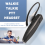 Bluetooth PTT Headset Earpiece Hands-Free K Plug for KENWOOD Adapter 4