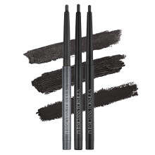 Physicians Formula Eye Booster Gel Black Eyeliner Set 3, Shimmer, Satin, Matte, Water-Resistant