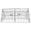 HugglePets HugglePets Triangle Metal Hutch 5Ft 2