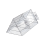 HugglePets HugglePets Triangle Metal Hutch 5Ft 1