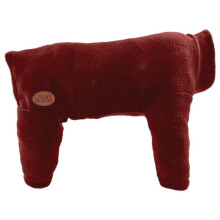 (Medium Long, Mulberry) HugglePets Legacy Polar Fleece Explorer Dog Jumper Suit